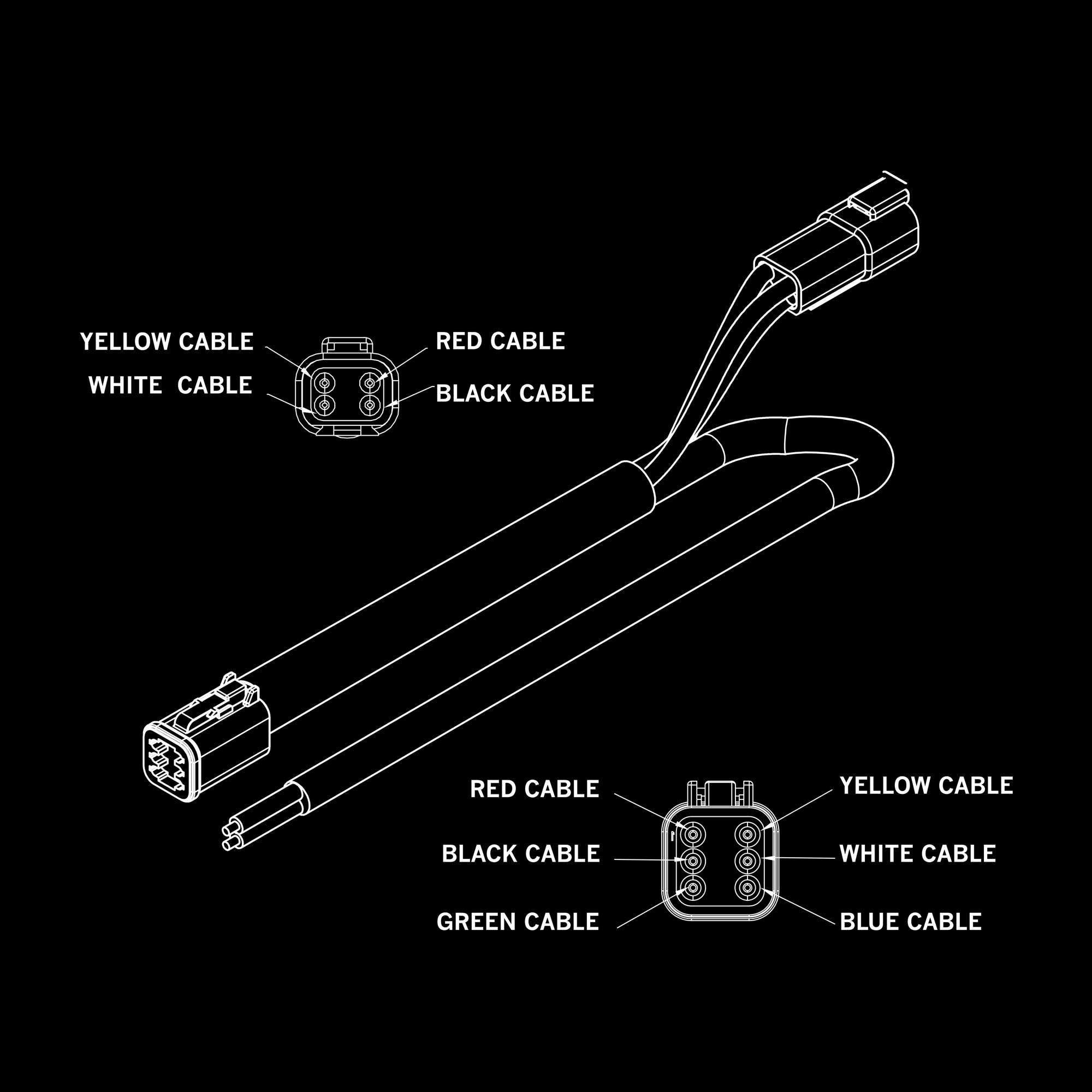 STRANDS PRO DT-6 TILL DT-4 ANSLUTNINGSKABEL