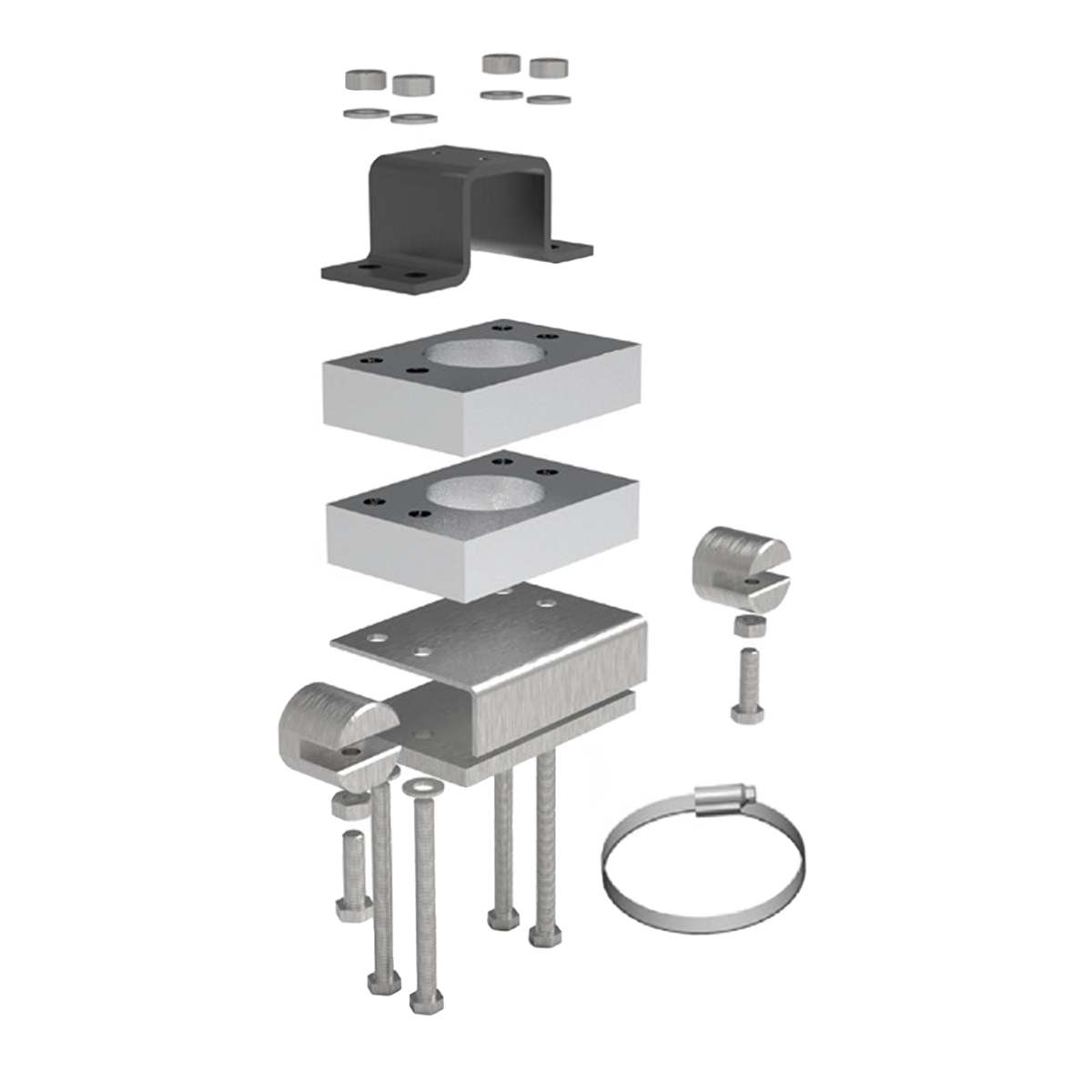 Kort fästsystem till Truma Mover – Truma 60031-20000 (bild 2)
