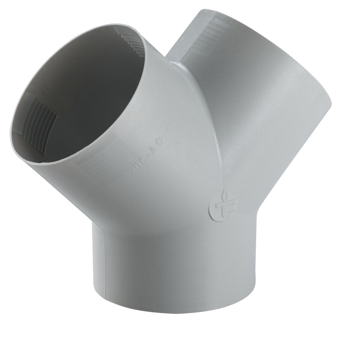 Y-rör för varmluftsrör Ø 65/72 mm, agatgrå – Truma 40192-01