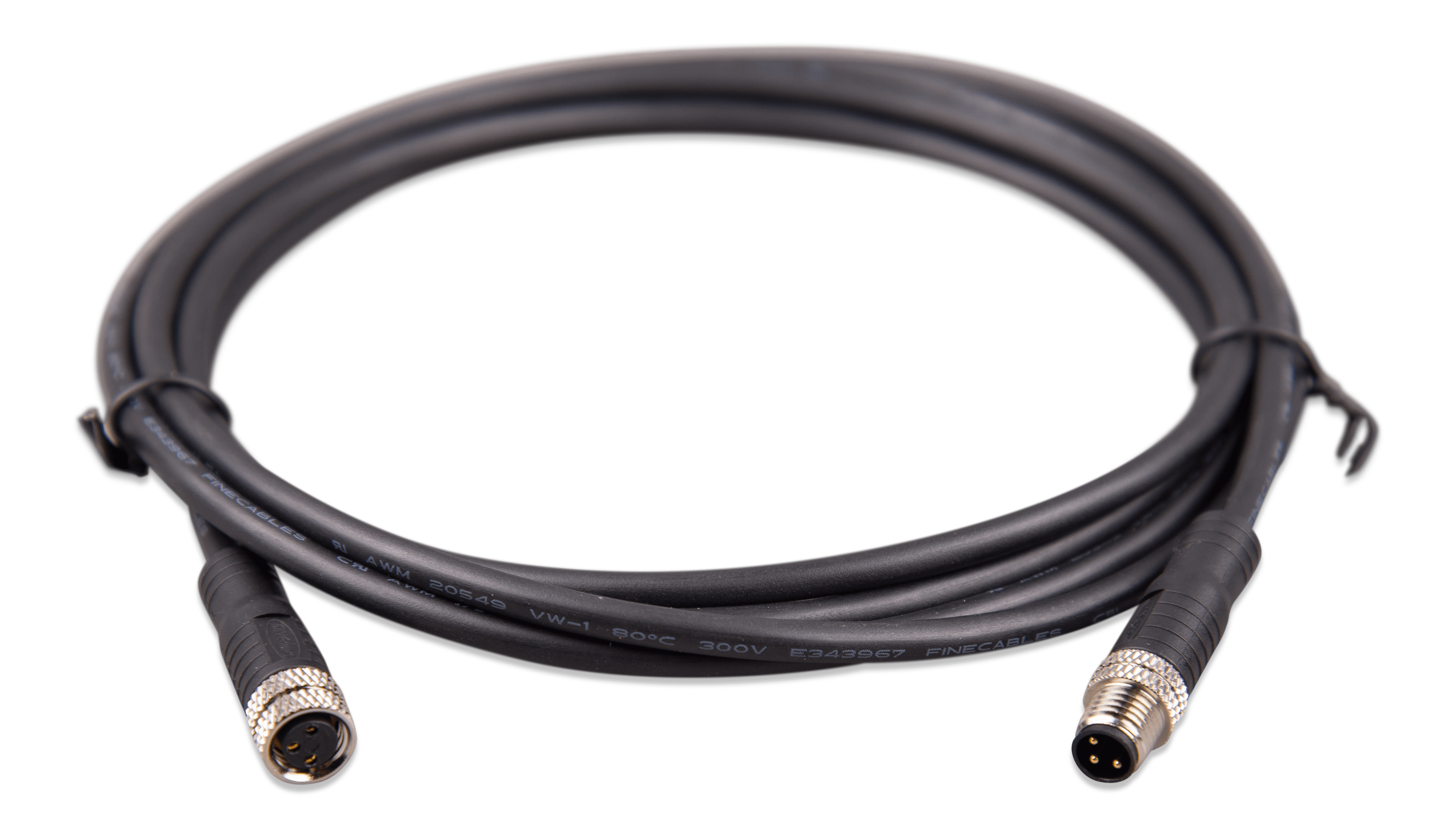 M8 circular connetor Male to Female 3 pole 1 m (2st)