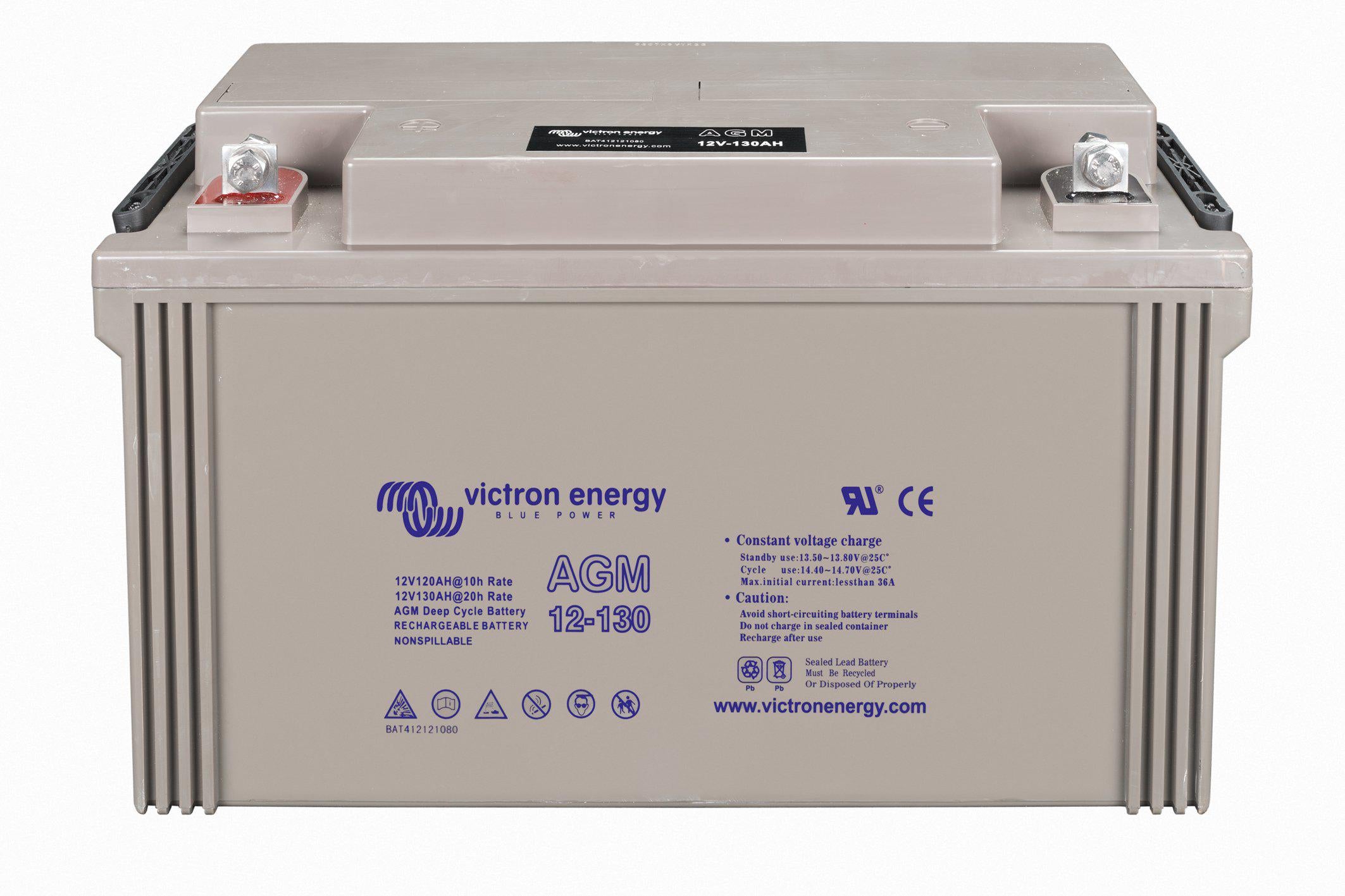 AGM Deep Cycle Batteri 12V/130Ah
