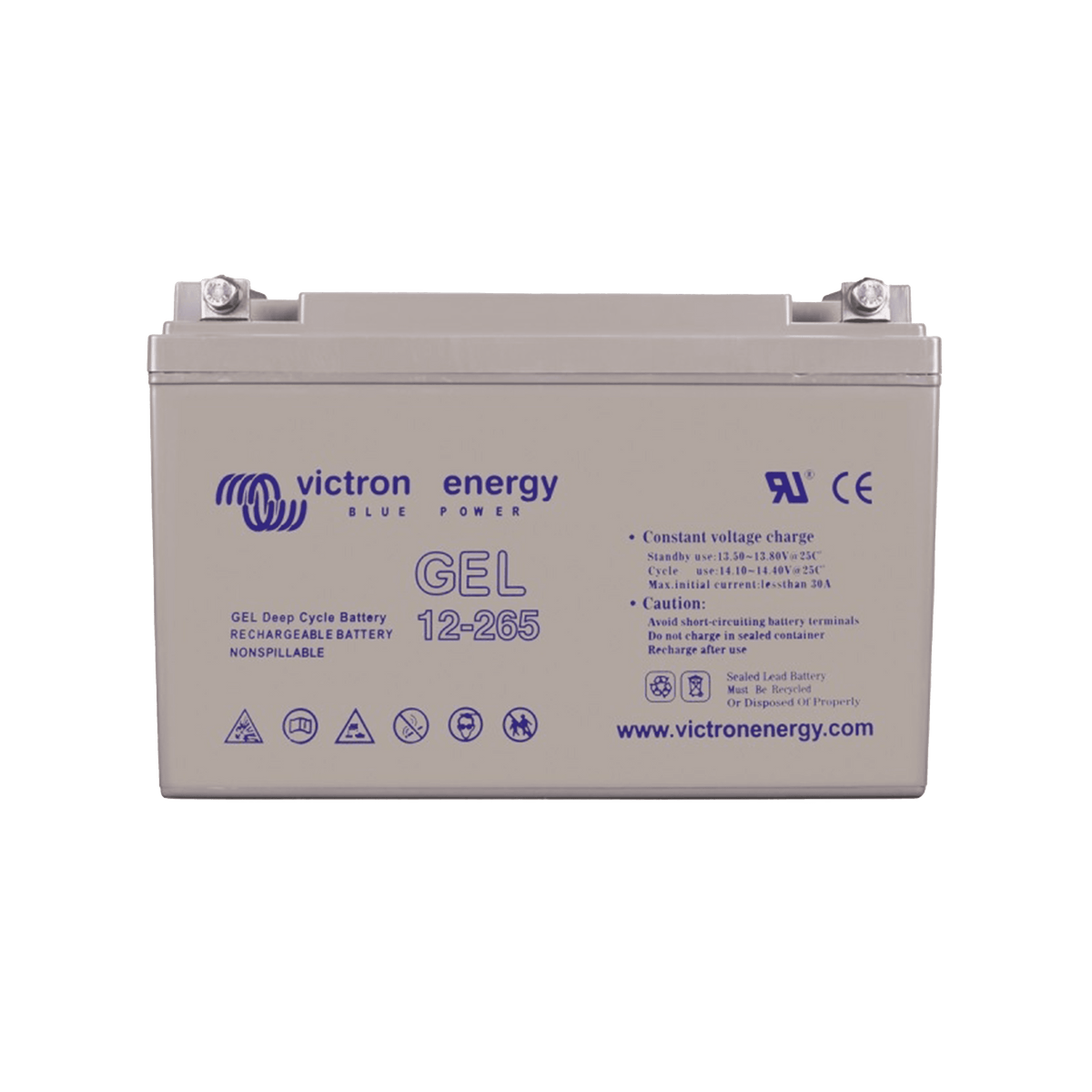 Gel Deep Cycle Batteri 12V/265Ah