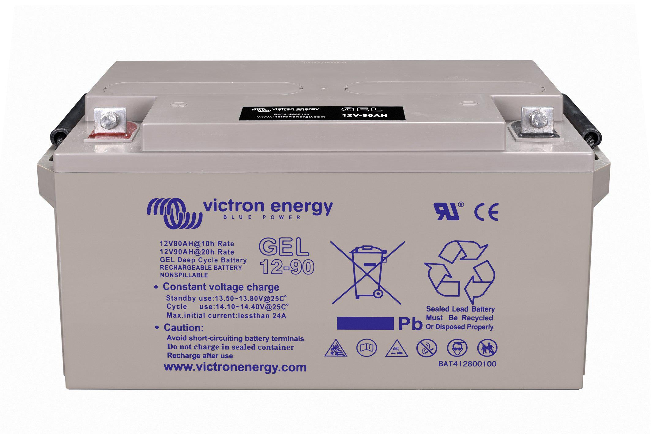 AGM Deep Cycle Batteri 12V/90Ah