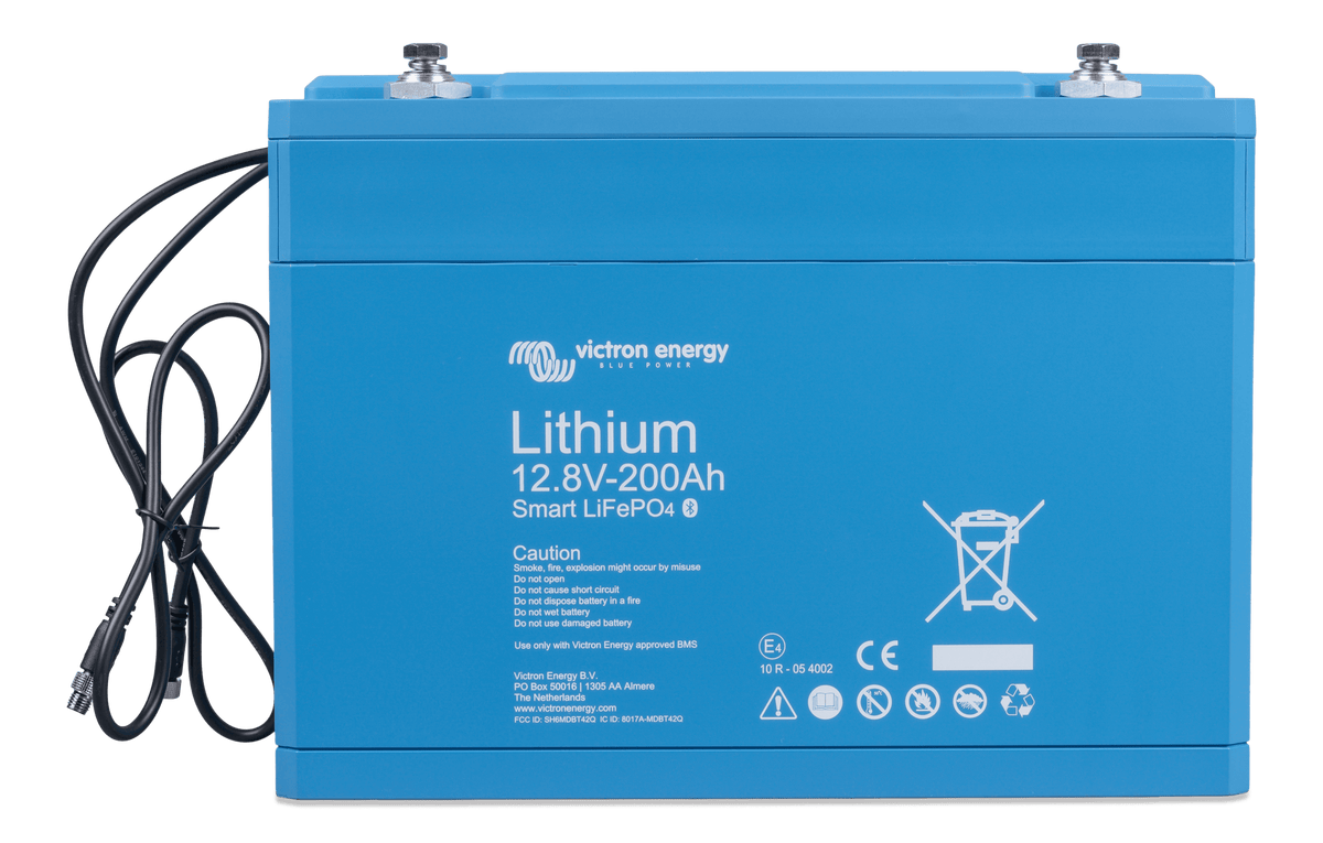 Lithium Batteri Smart 12,8V/200Ah