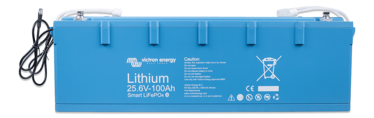 Lithium Batteri Smart 25,6V/100Ah