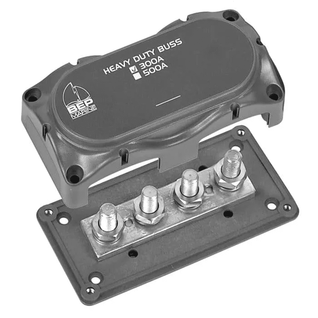 BEP Distribution Bus Bar 300A 4x10mm Studs (Bulk)