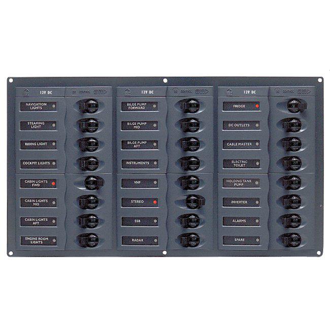 BEP Circuit Breaker Panel DC 12V 24x