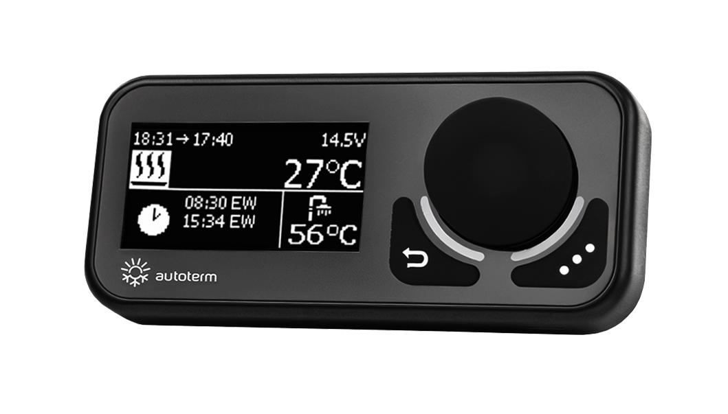 Autoterm Comfort Boiler Control - styrpanel för Air/Flow-värmare och combiBOIL