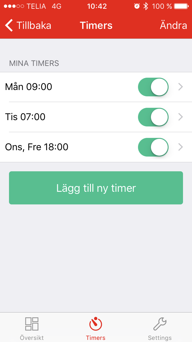 Bluetooth timer CBT4
