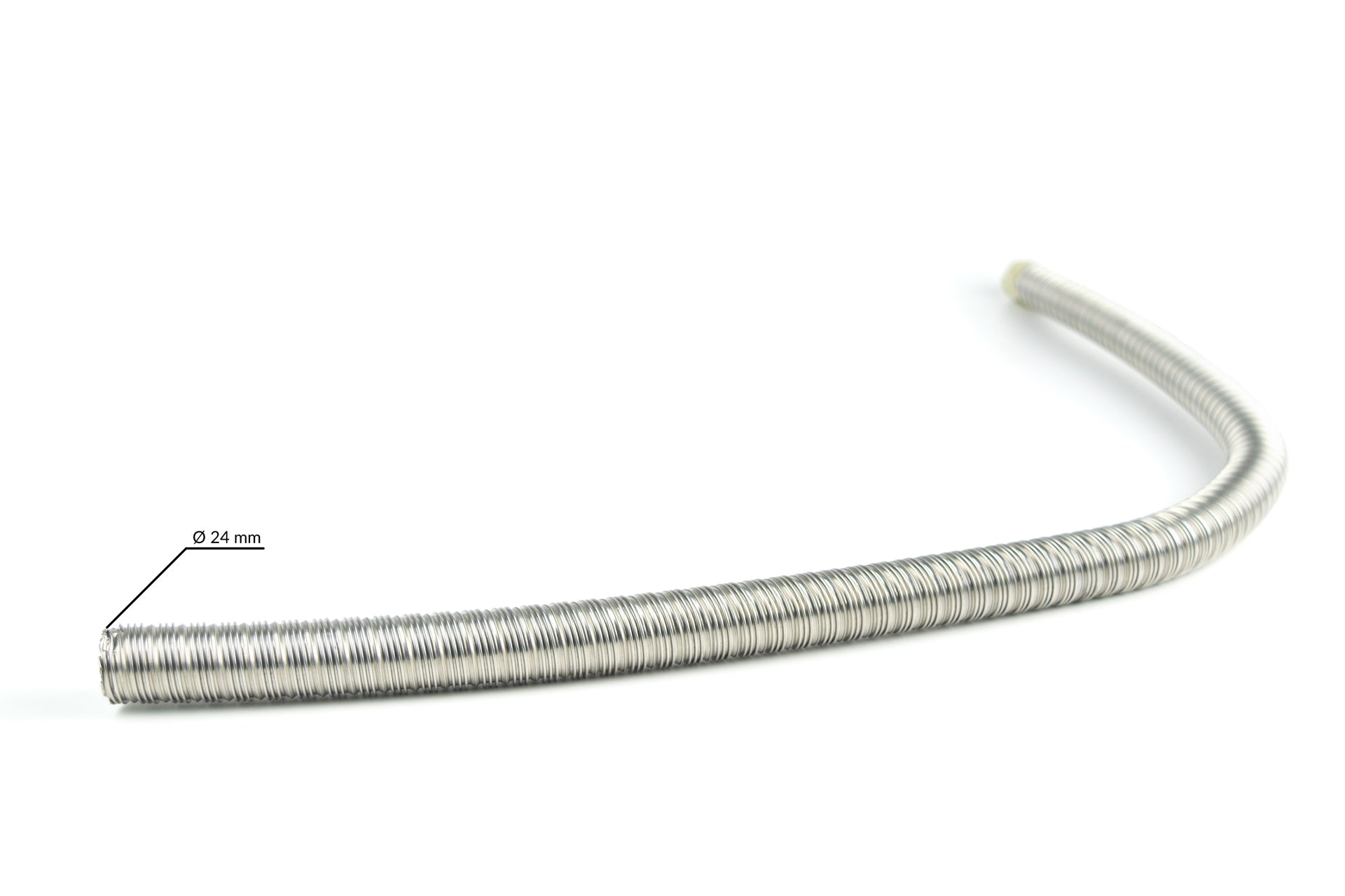 Avgasrör 1 m, Ø 24 mm – AUTOTERM ASSY DE019