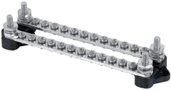 BEP Bus Bar Single 12x 4mm Screw Terminal 2x 6mm I
