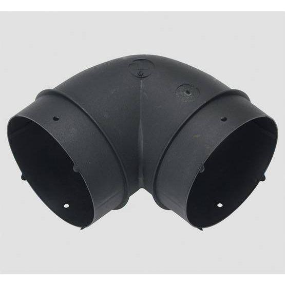 Böj BG, svart, för varmluftsslang Ø 65/72 mm – Truma 40740-01 (bild 2)