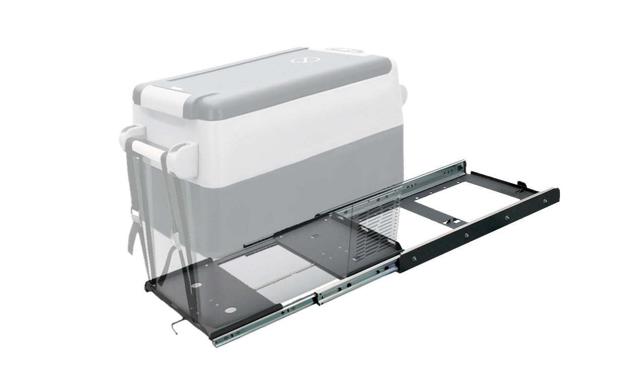 Skjutbart fäste för Travelbox