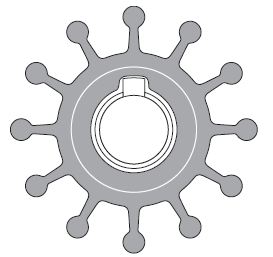 Impeller F5B Neopren