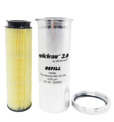 Oljefilter opticlean MC-23 refill kit (ersätter 4-D129)