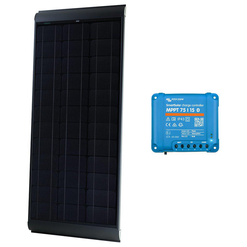 Blacksolar kit 185W  Victron 75/15 & 4 m kabel