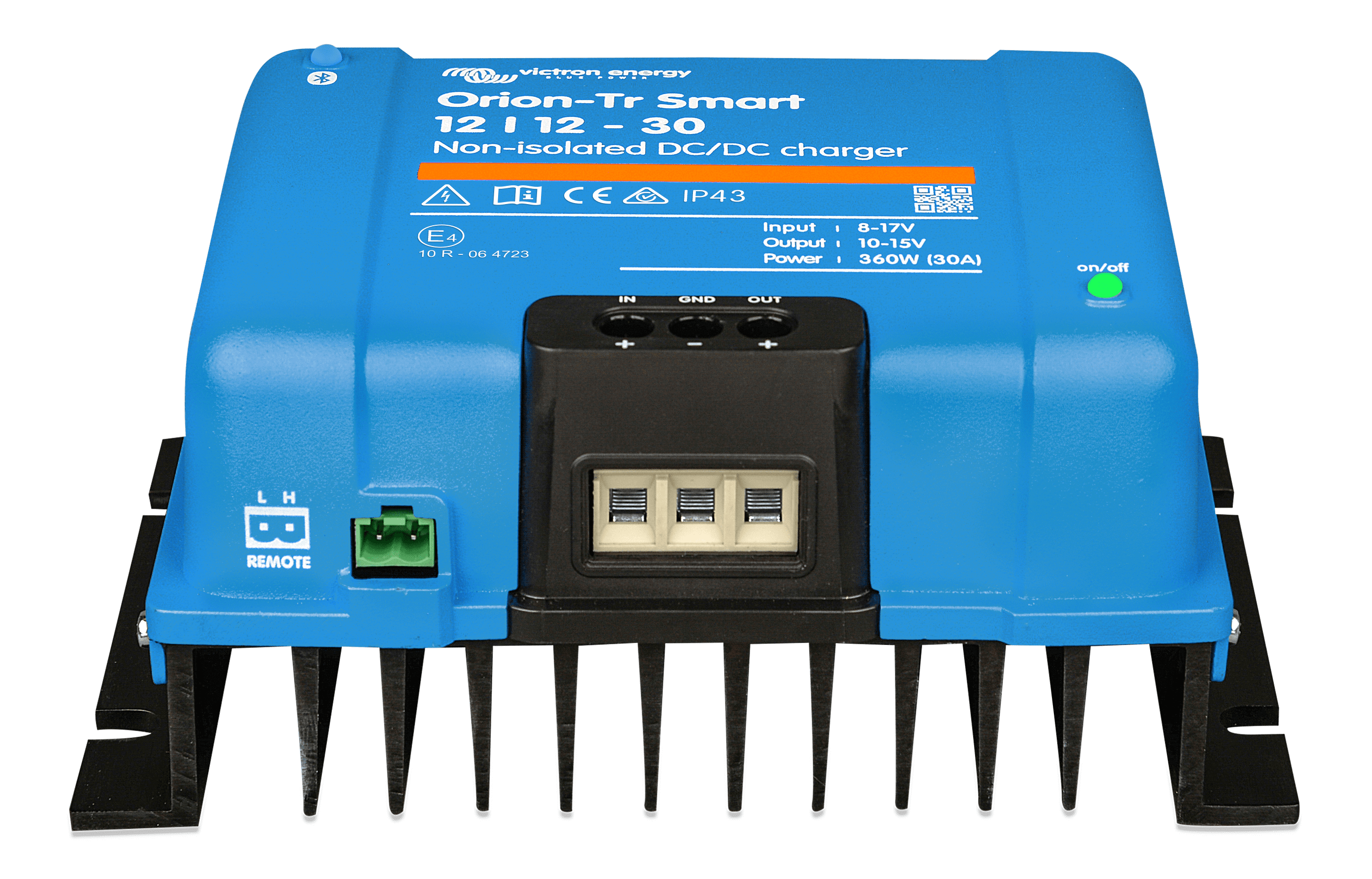 Orion-Tr Smart 12/12-30A (360W), oisolerad DC-DC-laddare
