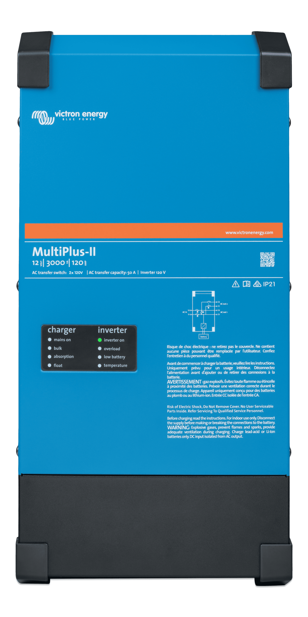 MultiPlus-II 12/3000/120-50 2x120V