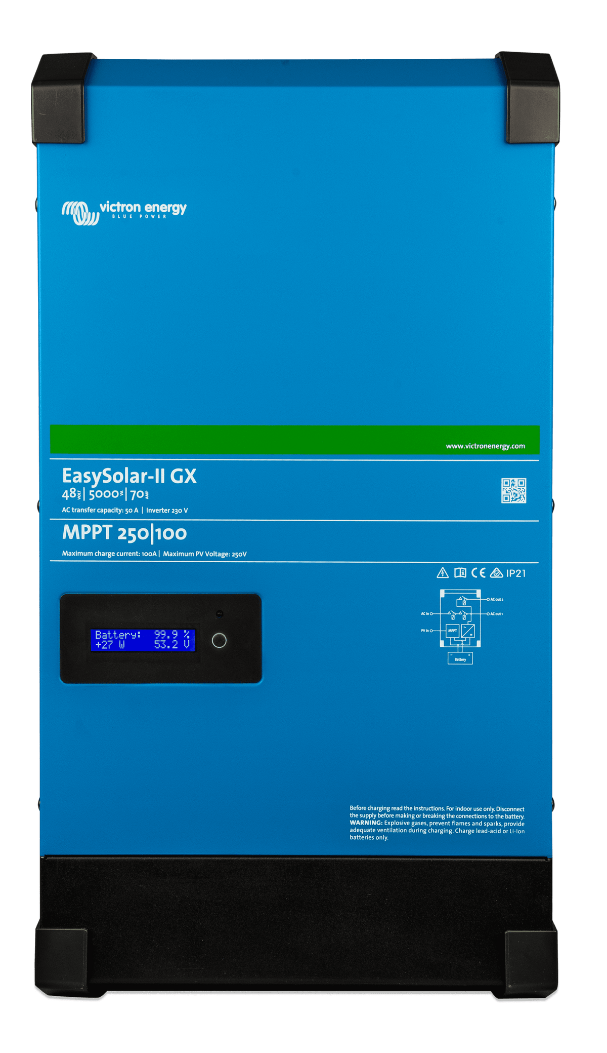 EasySolar-II 48/5000/70-50 MPPT 250/100 GX