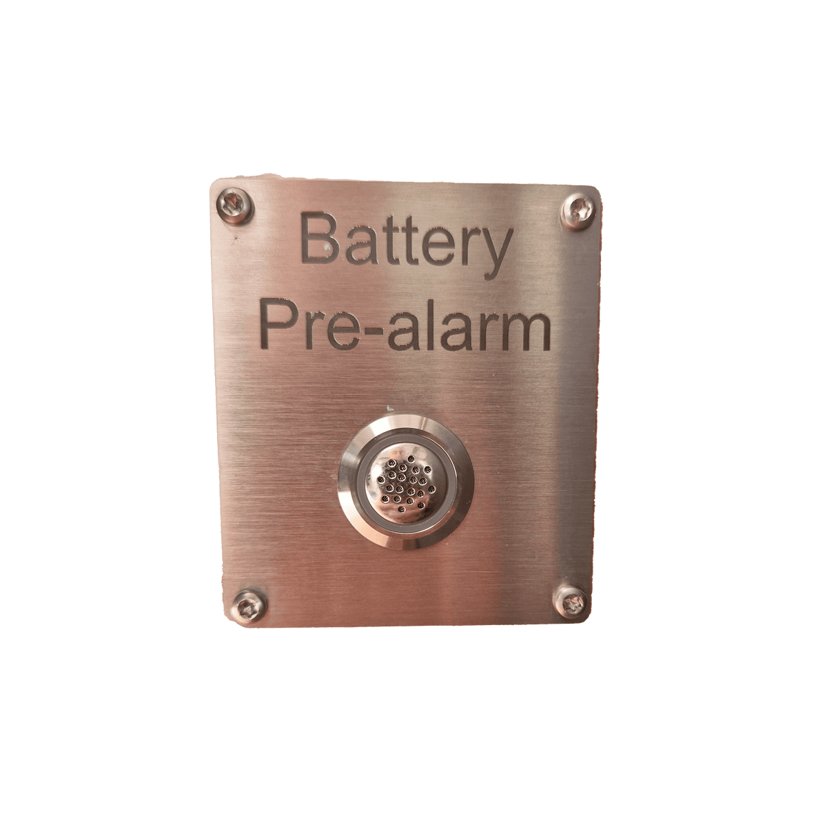 Pre Alarm skylt till Buzzer