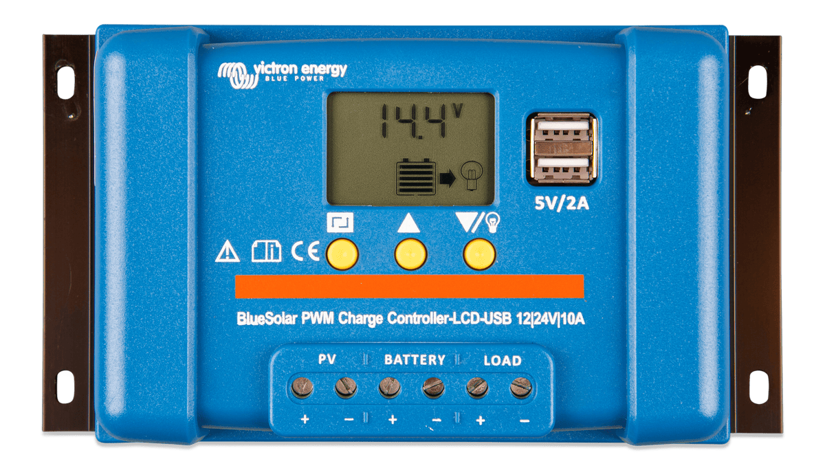 BlueSolar PWM-12/24V-10 LCD&USBA