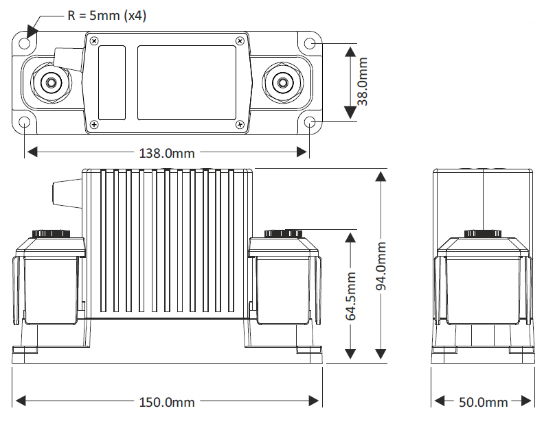Fjärrmanövrerad strömbrytare