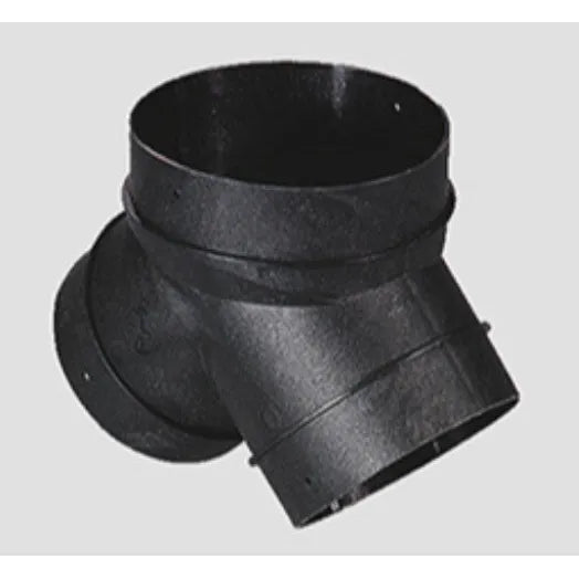 Y-stycke 80, svart, inlopp Ø 80 mm – Truma 39611-01 (bild 2)