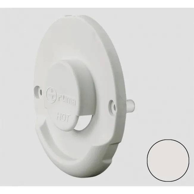 Skorstensytterdel ZR 80, bianco (renvit) – Truma 36151-05 (bild 3)