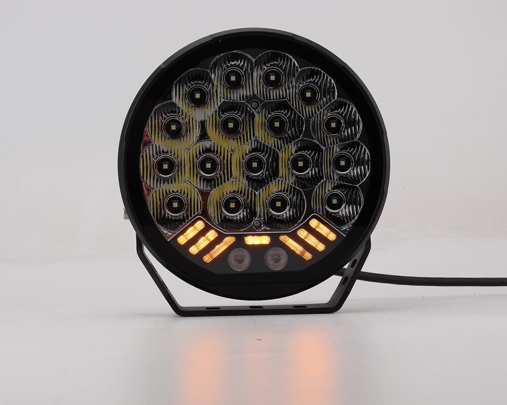 V-Sight ROADKING 9″ LED-Extraljus med blixtljus och positionsljus
