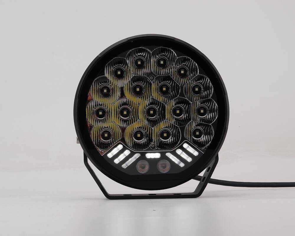 V-Sight ROADKING 9″ LED-Extraljus med blixtljus och positionsljus