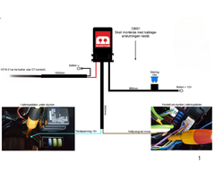 Extraljuskablage Analog Lightning 1516 for 3-Lampor