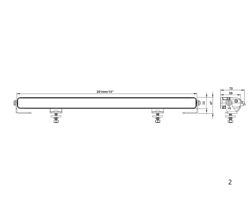 V-Sight Tron T10 LED-ramp