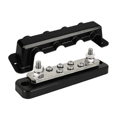 Busbar 250A 2P with 6 screws +cover