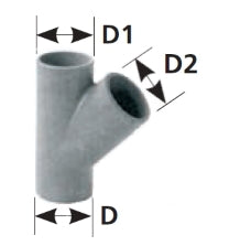 Y-rör 100mm