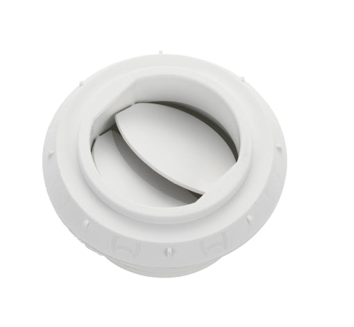 Utsläpp Ø 60mm/stängbart vit