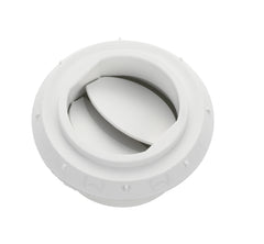 Utsläpp Ø 60mm/stängbart vit