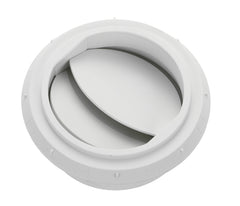 Utsläpp Ø 90mm/stängbart vit