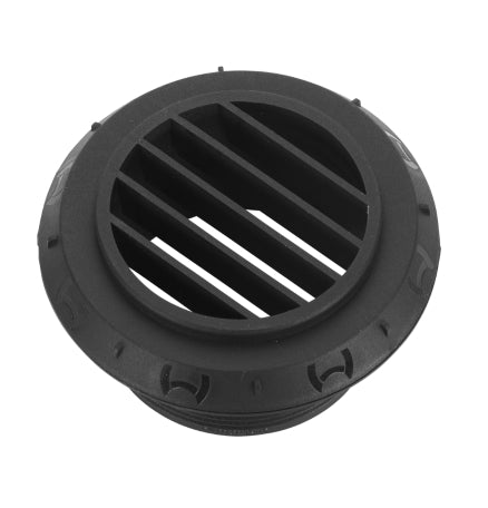 Utsläpp Ø 60mm/90° svart