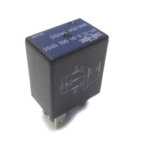 Skiftrelä micro 12V/35A diod