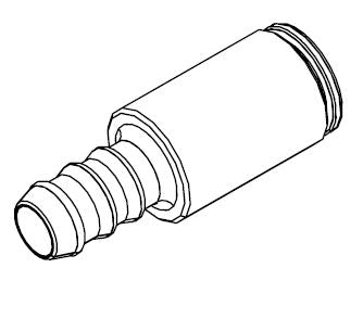Rörförbindning Ø 10mm (2-pack)