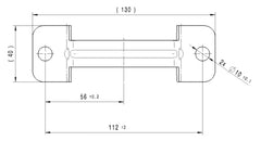Fästfot vattenpump U 4850
