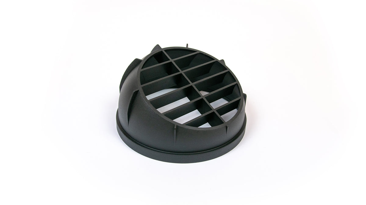 Semicircular air grille