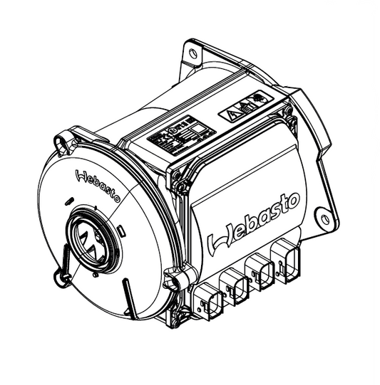 Förbränningsluftfläkt 24V Thermo Top Pro 120