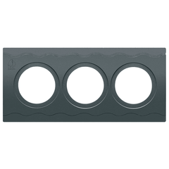 BEP Panel Plate Contour Connect 3x Holes For Panel