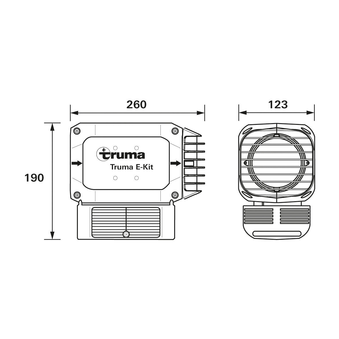 Truma E-Kit – elvärmetillsats för VarioHeat – Truma 39200-01 (bild 2)