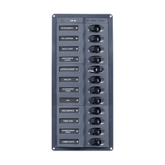 BEP Circuit Breaker Panel DC 12V 12x Single Pole 3