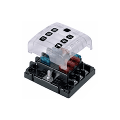 BEP Fuseblock ATO/ATC 30A 32VDC 6 Circuits Screw T