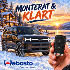 Webasto motorvärmare till Hyundai Santa Fe – monterat & klart med fjärrkontroll T99