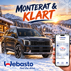 Webasto motorvärmare till Kia Sorento – monterat & klart med app-start ThermoConnect