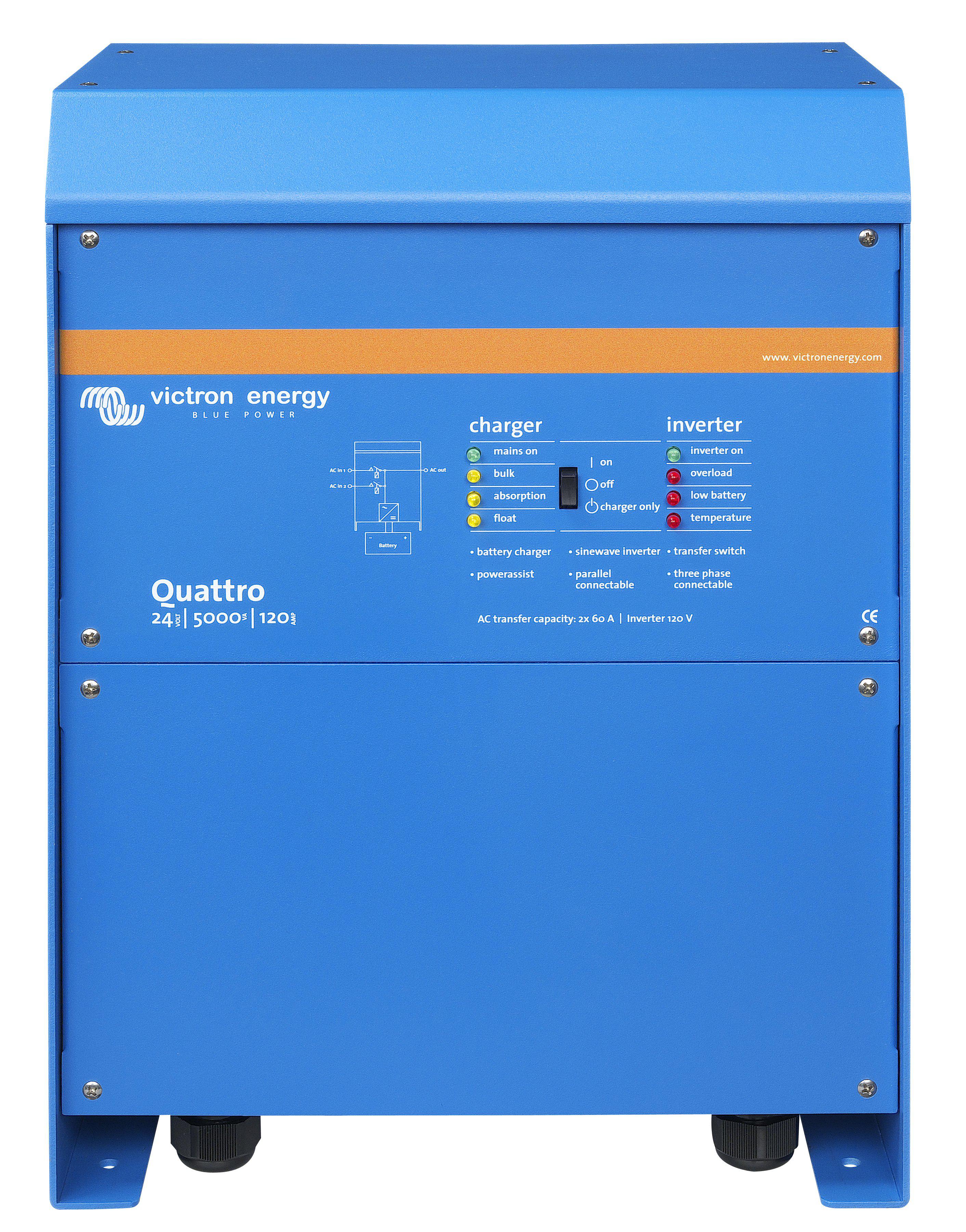 Quattro 24/5000/120-100/100 120V-OBS!